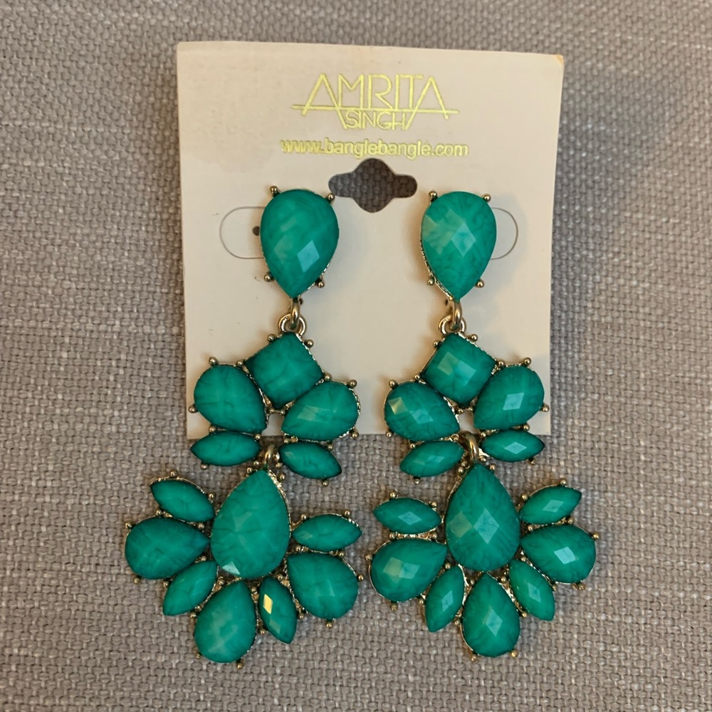 Amrita Singh chandelier earrings